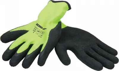 Image de Gants de travail, mousse enduite de latex, taille 10