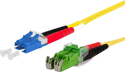 Productafbeelding van BTR 151P1JOMA20E: Patchkabel, OS2, LC-D/2xE2000APC, single-mode, 2 meter, geel, I-V(ZN)H (151P1JOMA20E)