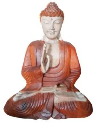 Imagen del producto de Estatua de Buda Tallada a Mano - 40cmTransmisión de Enseñanza