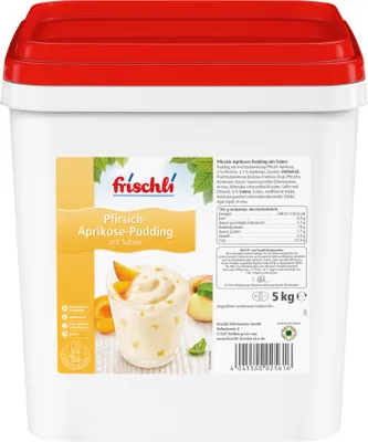 Produktbild von Frischli Fruchtpudding Pfirsich-Aprikose leckere Dessertcreme 5000g