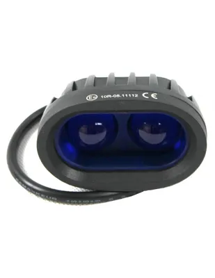 Obrázek produktu pro Pracovní světlo oválné modré CREE LED 8W, 9-36V, ECE R10, IP67