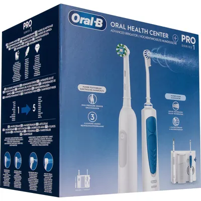 Produktbild von Oral-B Center OxyJet Munddusche + Oral-B Pro 1