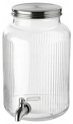 Produktbild von IKEA VARDAGEN Glasbehälter mit Zapfhahn 5 L