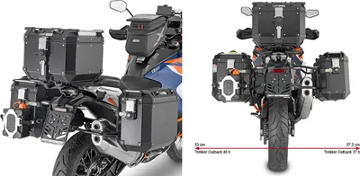 Immagine prodotto di Telai laterali Monokey Cam-Side GIVI PLO7713CAM PL ONE-FIT
