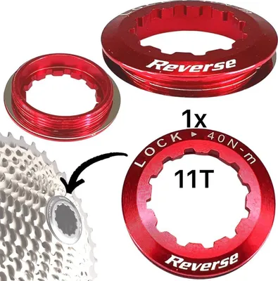 Produktbild von Reverse Kassettenverschlussring rot