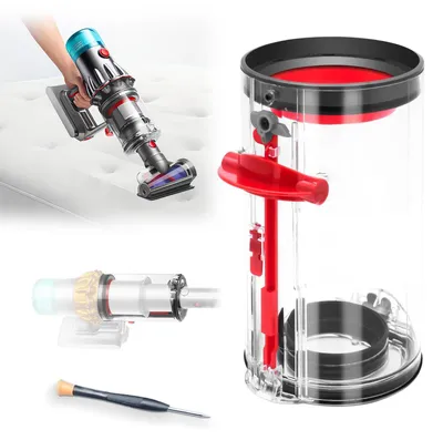 Staubbehälter für Dyson V11 V15 SV14 SV15 SV22, mit Schraubendreher