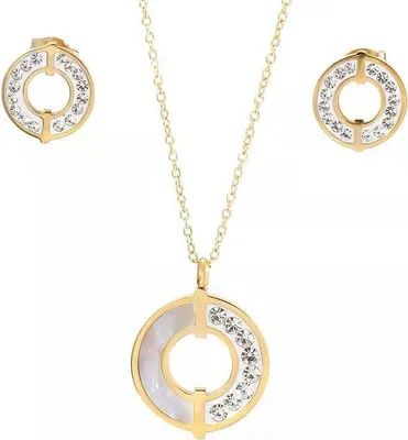 Produktbild von LO-15131 Set - Eleganter Schmuck in Gold KP15131