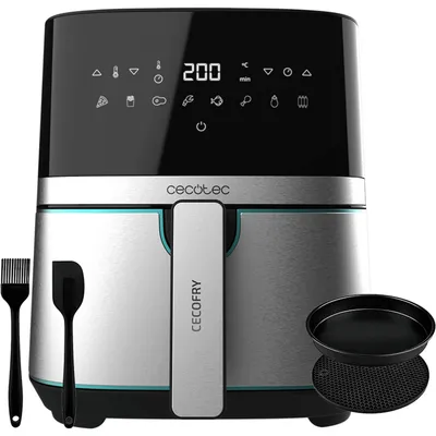 Produktbild von Cecotec Heißluftfritteuse CecoFry Full InoxBlack 5500 Pro, mit