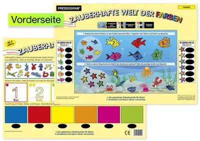 Produktbild von TimeTEX Zaubertafel "Welt der Farben"