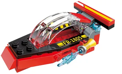 Produktbild von Qman Wasserkanone Feuerwehrauto 1805-6 Feuerwehrauto