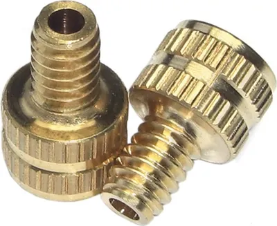Image de Mamelon à visser F-A 813 Schrade sans tige, couleur laiton (pack de 2)