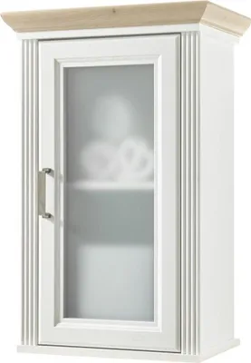 Zdjęcie produktu dla Hängeschrank >Jasmin< in Pinie-Hell - 48x75x33cm (BxHxT)