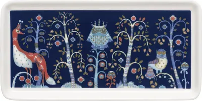 Produktbild von ittala Taika plate rectangle 12x24cm blue 1070931