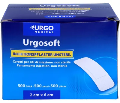 Obrázek produktu pro Injekční náplasti Urgosoft 2x6cm, 500 ks PFL