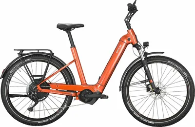 Produktbild von Kettler Quadriga Town & Country P10 sport orange shiny / black shiny 27,5" 625 W... E-Tourenbike in Orange