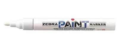 Obrázok produktu pre Lakový popisovač, 3 mm, ZEBRA "Paint marker", biela