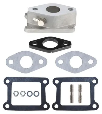 Zdjęcie produktu dla Kolektor dolotowy 20 mm + płyta izolacyjna + uszczelki do Yamaha DT 50 R M MX / RD 50 M MX DX – Citomerx