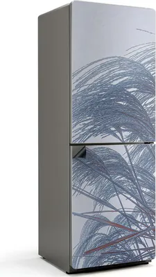 Obrázok produktu pre Jemné listy v pohybe - Magnetický kryt na chladničku - Magnetická dekoratívna fólia do kuchyne - Magnetická dekorácia na chladničku - Samolepiaca magnetická tabuľa - Magnetická fólia na dvere chladničky - 70x190 cm