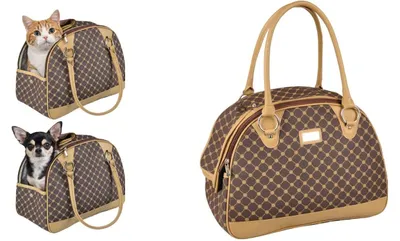 Immagine prodotto di Trasportino FLAMINGO Chloe 1 Marrone 41 x 20 x 31 cm
