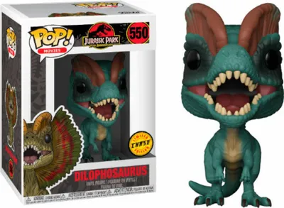 Image de Funko Pop! Jurassic Park - Figurine Dilophosaurus Chase - Edycja Limitowana