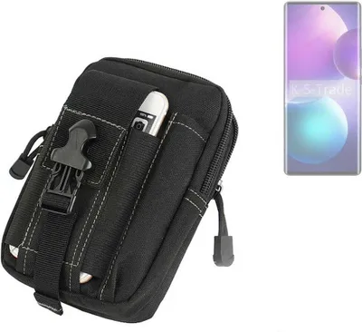 Produktbild von K-S-Trade Gürtel Tasche kompatibel mit Infinix Zero 40 4G Gürteltasche Holster Schutz Hülle Handy Hülle Smartphone outdoor Handy-Hülle schwarz