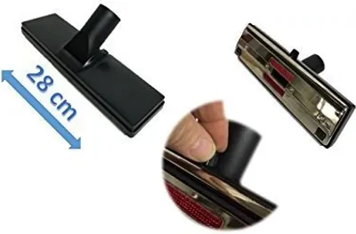 Produktbild von BODENDÜSE-und PARKETTDÜSE 2 in 1 Staubsaugerdüse mit Filzeinlage ORIGINAL MARKENWARE WESSEL-WERK passend für MIELE
