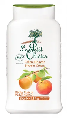 Obrázek produktu pro Le Petit Olivier Sprchový krém - Broskev a meruňka, 250ml