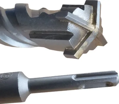Produktbild von SDS PLUS Ø6mm x 110mm Hammerbohrer Betonbohrer Steinbohrer Bohrer Quadro-X für Mauerwerk - BOHRFUX