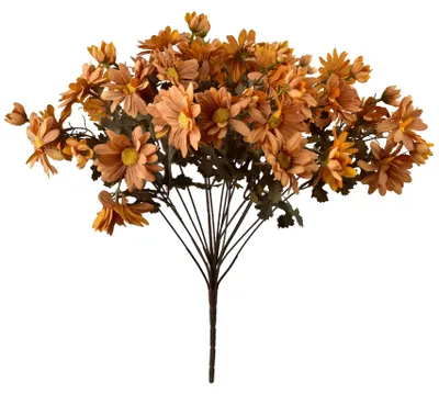 Productafbeelding van Kunstblume kunststof plant, Viridis, Margaretki, 45 cm, wit, 1 stuk