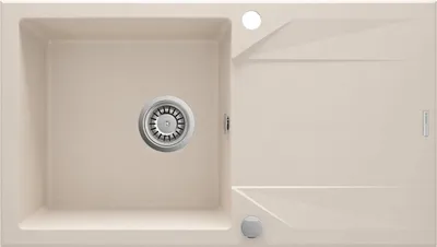 Image de 1-bowl granite sink with drainer