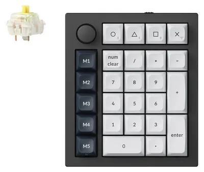 Zdjęcie produktu dla Keychron Q0 Max Q0M-M4 klawiatura mechaniczna do gier, bezprzewodowa, czarny
