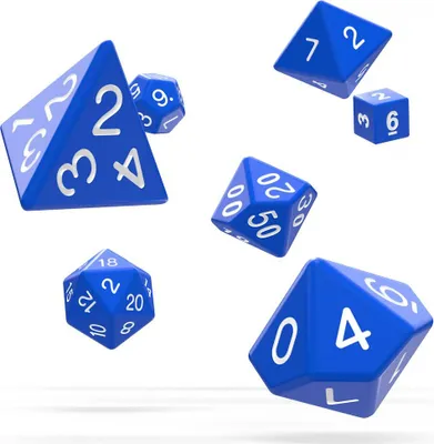 Obrázok produktu pre RPG sada kociek Oakie Doakie Solid - modrá (7)