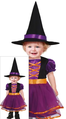 Immagine prodotto di Guirca costume da strega bambino 2-3 anni 2-3 anni