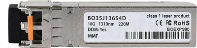 Produktbild von BlueOptics SFP-10G-LRM-PS-BO Netzwerk-Transceiver-Modul Faseroptik 10000 Mbit/s SFP+ (SFP-10G-LRM-PS-BO)