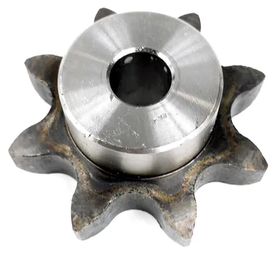Immagine prodotto di Pignone 20B a 8 denti con mozzo, temprato, P: 31,75, 1 1/4″ Ozdowski a fila singola