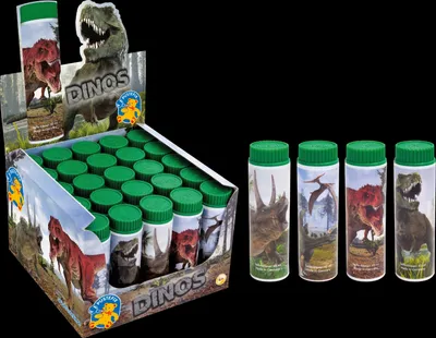 Obrázek produktu pro Pustefix Mýdlové bubliny Dino 42ml
