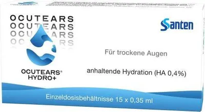 Zdjęcie produktu dla Ocutears Hydro+ krople do oczu pipety jednodawkowe 15X0,35 ml