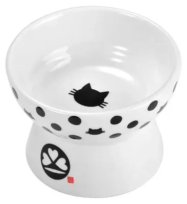 Image de Plat à chat - joli plat pour chat ou minou - avec impression de chat