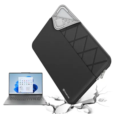 Productafbeelding van Solidchoice - 14 Inch Laptop Sleeve voor Slimme Laptops met Schokbescherming