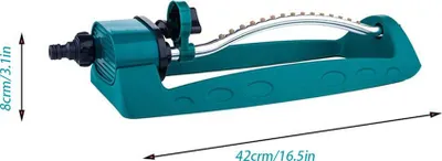 Obrázok produktu pre Záhradné postrekovače Postrekovač Automatická výkyvná tryska Trávnik Sprinkler Záhrada Trávnik Lesníctvo Zavlažovací nástroj