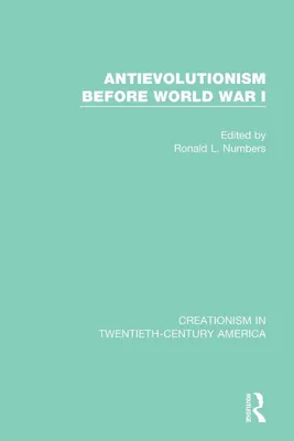 Produktbild von Antievolutionism Before World War I