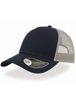 Immagine prodotto di Atlantis RAPC | Rapper Cotone Cap / Cap / Beanie - Colore: Navy/Grey - Taglia: One Size