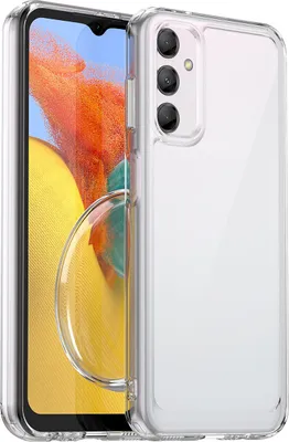 Produktbild von Galaxy M14 Hülle, Klar Rückseite Stoßfeste TPU Silikon Bumper Schutzhülle für Samsung Galaxy M14 Transparent