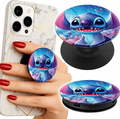 Obrázek produktu pro Držák na telefon Finger Popsocket / stojan na vlny Báječné barevné vzory