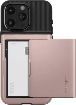 Zdjęcie produktu dla Spigen iPhone 15 Pro Max Slim Armor Shell Cs - różowe złoto