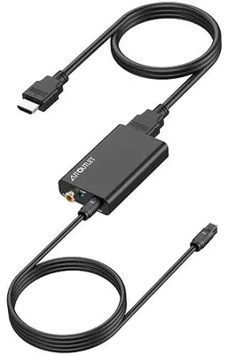 Zdjęcie produktu dla Ekstraktor audio HDMI arc toslink optyczny koncentryczny adapter