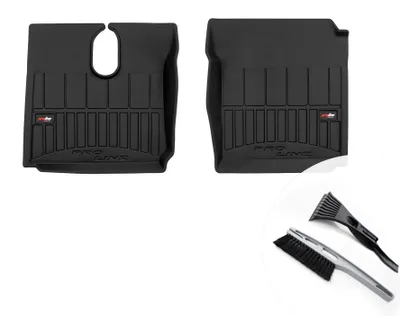 Produktbild von moto-MOLTICO 3D Gummimatten Auto, 4-teiliges Set, Allwetter Gummi Fußmatten, Antirutsch & Wasserfest Autoteppiche - passend für MAN 8.163 ab 2005