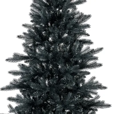 Image de Sapin de Noël artificiel Everland, sapin de Berlin noir, 180 cm