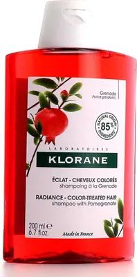Productafbeelding van Klorane 3282770143560, voor dames, shampoo, voor gekleurd haar, geschikt voor alle kleuren, 200 ml, beschermt de kleur, verheldert