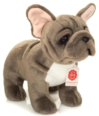 Produktbild von Teddy-Hermann Teddy Hermann Französische Bulldogge stehend grau 30 cm